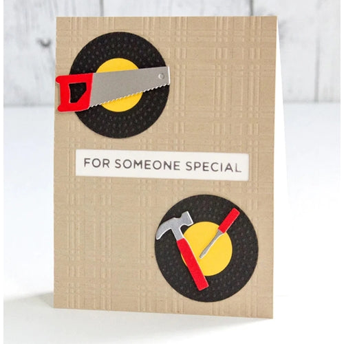 Simon Says Stamp! SES 018 Spellbinders Embossing Folder PLAID COMPANY