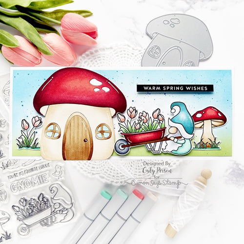 Simon Says Stamp! Simon Says Stamp Sentiment Strips SPRING GNOMES sssg131056