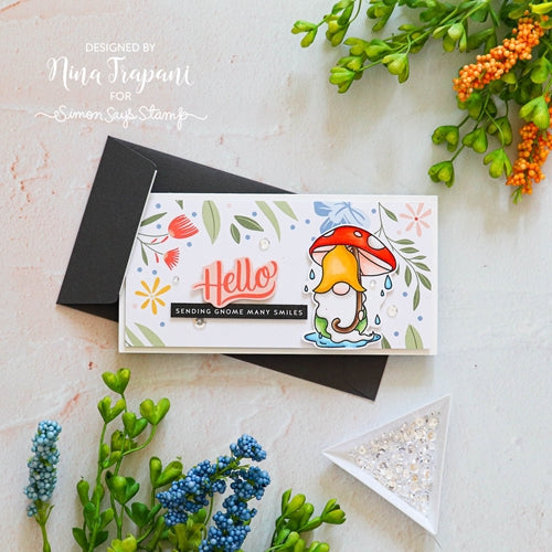 Simon Says Stamp! Simon Says Stamp Sentiment Strips SPRING GNOMES sssg131056