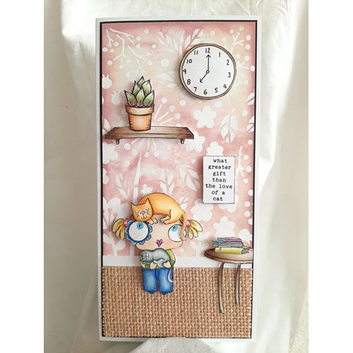 Simon Says Stamp! AALL & Create CATERDAY A7 Clear Stamp Set aall477