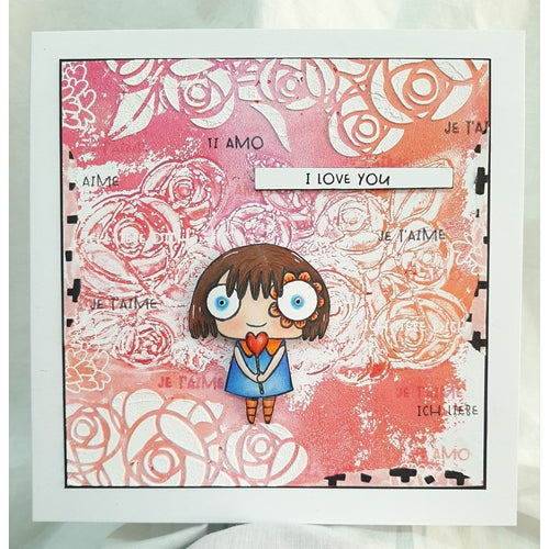 Simon Says Stamp! AALL & Create LIL LOVE A7 Clear Stamp Set aall481