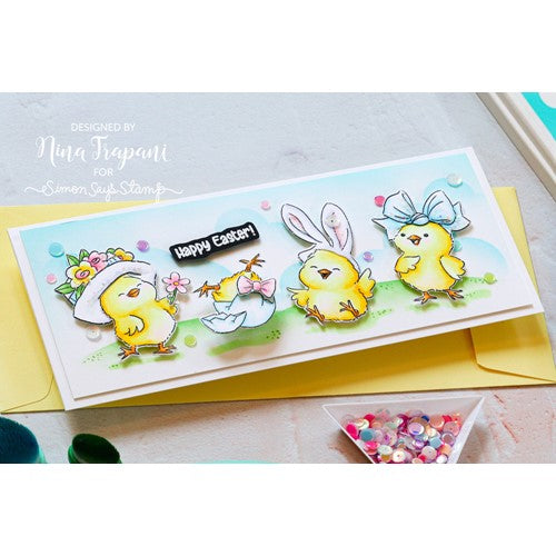 Simon Says Stamp! Art Impressions EASTER CHICKS Clear Stamps and Dies 5401 | color-code:ALT1
