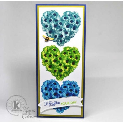 Simon Says Stamp! Kitchen Sink Stamps SWEETHEART DAISIES kss083
