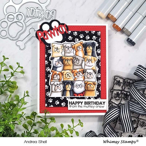 Simon Says Stamp! Whimsy Stamps BLENDING IN Clear Stamps CWSD370