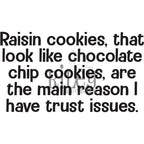 Simon Says Stamp! Riley And Company Funny Bones TRUST ISSUES Cling Rubber Stamp RWD 897