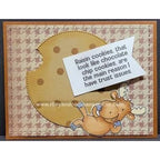 Simon Says Stamp! Riley And Company Funny Bones TRUST ISSUES Cling Rubber Stamp RWD 897