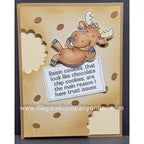 Simon Says Stamp! Riley And Company Funny Bones TRUST ISSUES Cling Rubber Stamp RWD 897