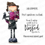 Simon Says Stamp! Stamping Bella Cling Stamps ODDBALL EDGAR ALLAN eb1015