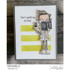 Simon Says Stamp! Stamping Bella Cling Stamps ODDBALL EDGAR ALLAN eb1015
