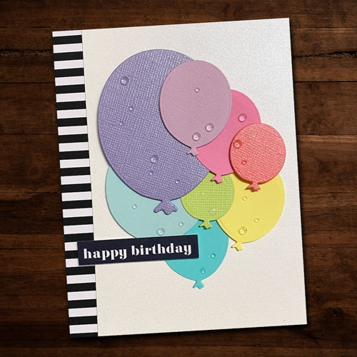Simon Says Stamp! Paper Rose NESTING BALLOONS Dies 21051