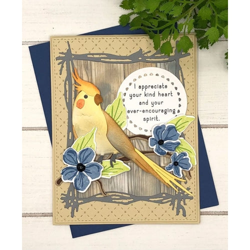 Simon Says Stamp! Papertrey Ink FEATHERED FRIENDS 9 Dies ITP259