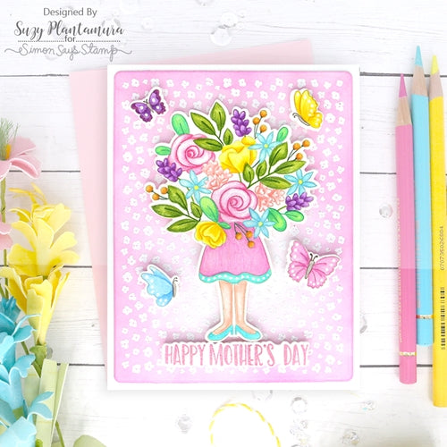Simon Says Stamp! Simon Says Stamp BOUQUET FOR MOM Wafer Dies sssd112347c * | color-code:ALT4