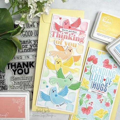 Simon Says Stamp! Simon Says Stamp SWEET GARDEN BIRDS Wafer Dies sssd112357c *
