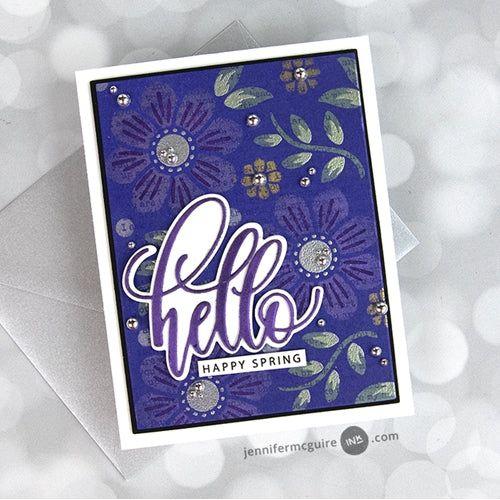 Simon Says Stamp! Simon Says Cling Stamp FRIENDSHIP TEXT BACKGROUND sss102257 | color-code:ALT7