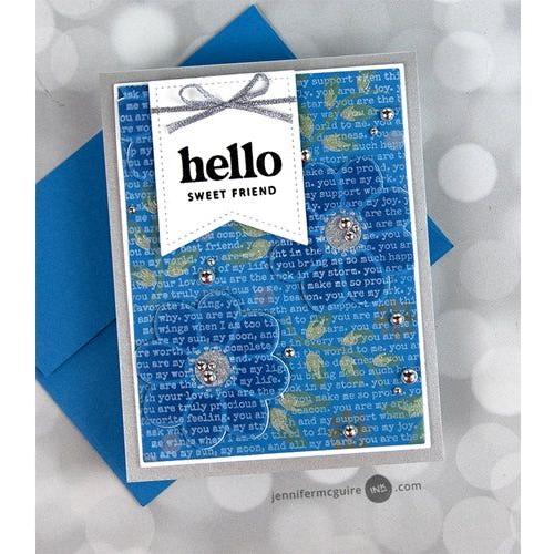Simon Says Stamp! Simon Says Cling Stamp FRIENDSHIP TEXT BACKGROUND sss102257 | color-code:ALT9