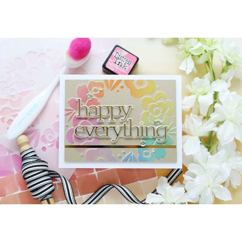 Simon Says Stamp! CZ Design Wafer Dies HAPPY EVERYTHING czd133 | color-code:ALT00