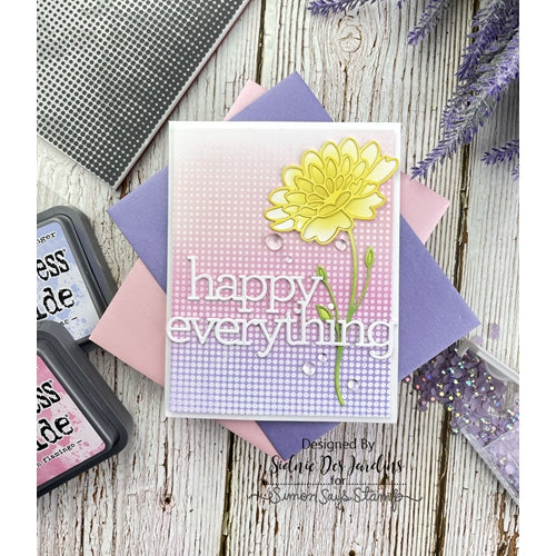 Simon Says Stamp! CZ Design Wafer Dies HAPPY EVERYTHING czd133