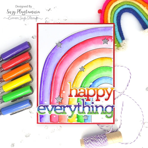 Simon Says Stamp! CZ Design Wafer Dies HAPPY EVERYTHING czd133 | color-code:ALT4