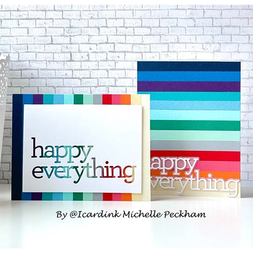 Simon Says Stamp! CZ Design Wafer Dies HAPPY EVERYTHING czd133
