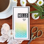 Simon Says Stamp! Simon Says Stamp MINI SLIMLINE RECTANGLES Wafer Dies sssd112348 | color-code:ALT4