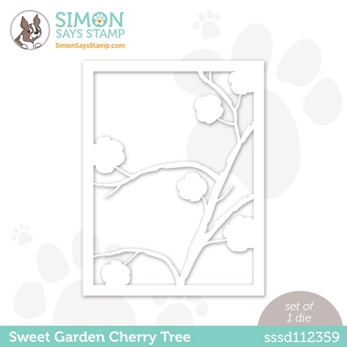 Simon Says Stamp! Simon Says Stamp SWEET GARDEN CHERRY TREE Wafer Die sssd112359