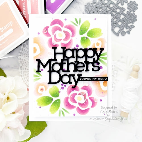 Simon Says Stamp! Simon Says Stamp MOTHER'S DAY FLOWERS Wafer Dies sssd112341 | color-code:ALT7