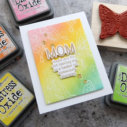 Simon Says Stamp! CZ Design Clear Stamps SASSY MAMA cz368c