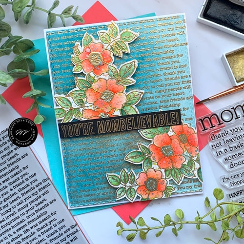 Simon Says Stamp! CZ Design Clear Stamps SASSY MAMA cz368c