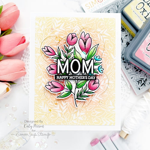 Simon Says Stamp! CZ Design Clear Stamps SASSY MAMA cz368c