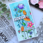 Simon Says Stamp! CZ Design Clear Stamps SASSY MAMA cz368c