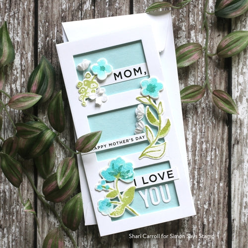 Simon Says Stamp! Simon Says Clear Stamps SWEET GARDEN BLOOMS sss302322c * | color-code:ALT1