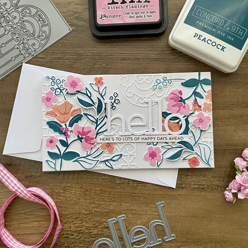Simon Says Stamp! Simon Says Clear Stamps SWEET GARDEN BLOOMS sss302322c *