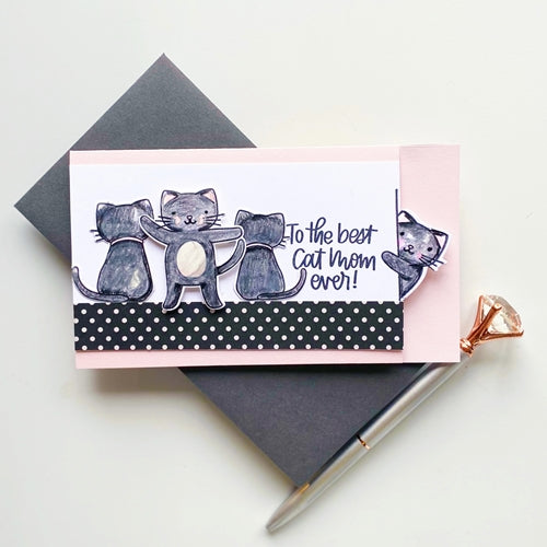 Simon Says Stamp! Simon Says Clear Stamps HAPPY MEOWTHERS DAY sss202293c *