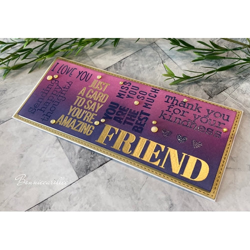 Simon Says Stamp! Simon Says Clear Stamps XL GREETINGS 2 sss202284c