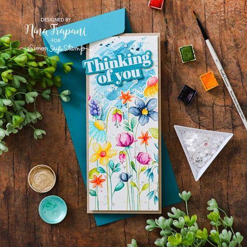 Simon Says Stamp! Simon Says Clear Stamps FLORAL GARDEN sss202304 | color-code:ALT2