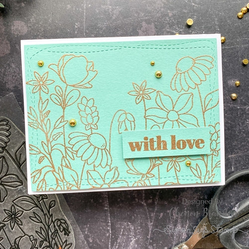 Simon Says Stamp! Simon Says Clear Stamps FLORAL GARDEN sss202304 | color-code:ALT3