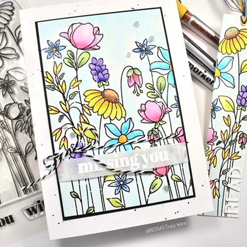 Simon Says Stamp! Simon Says Clear Stamps FLORAL GARDEN sss202304 | color-code:ALT5