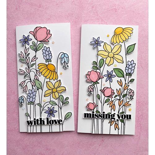 Simon Says Stamp! Simon Says Clear Stamps FLORAL GARDEN sss202304 | color-code:ALT7