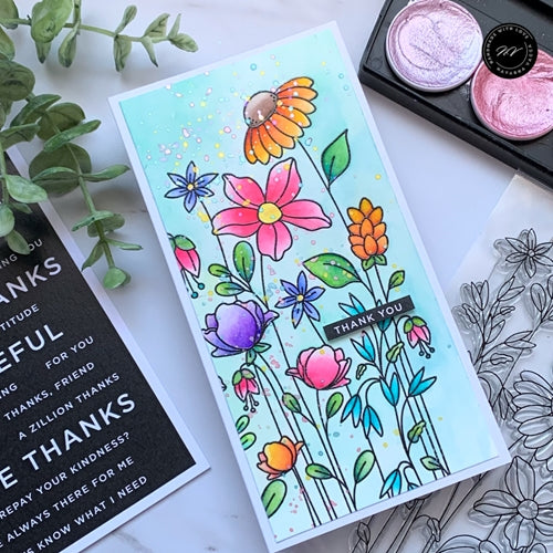 Simon Says Stamp! Simon Says Clear Stamps FLORAL GARDEN sss202304 | color-code:ALT92