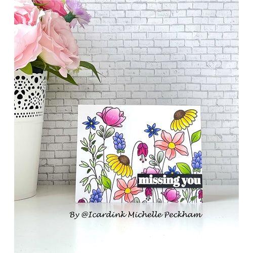 Simon Says Stamp! Simon Says Clear Stamps FLORAL GARDEN sss202304