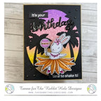 Simon Says Stamp! The Rabbit Hole Designs TROPICAL STATE OF MIND Clear Stamps TRH 94*