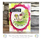 Simon Says Stamp! The Rabbit Hole Designs TROPICAL STATE OF MIND Clear Stamps TRH 94*