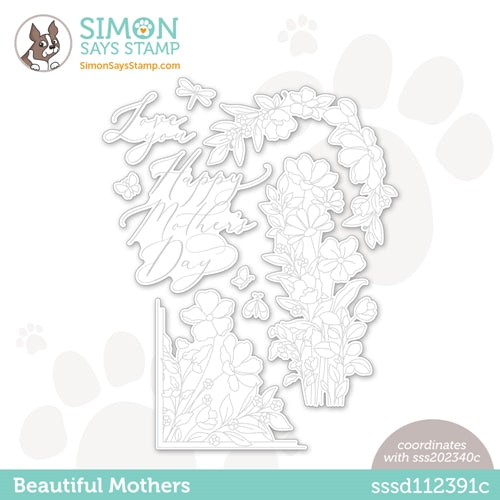 Simon Says Stamp! Simon Says Stamp BEAUTIFUL MOTHERS Wafer Dies sssd112391c