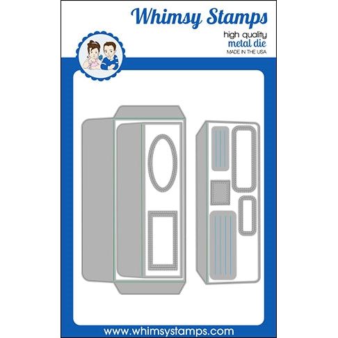 Simon Says Stamp! Whimsy Stamps SLIMLINE ENVELOPE BUILDER Dies WSD525