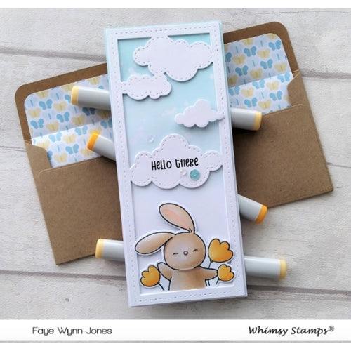 Simon Says Stamp! Whimsy Stamps SLIMLINE ENVELOPE BUILDER Dies WSD525