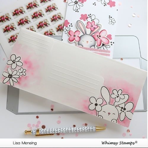 Simon Says Stamp! Whimsy Stamps SLIMLINE ENVELOPE BUILDER Dies WSD525