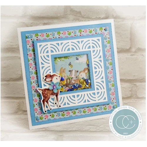 Simon Says Stamp! Craft Consortium BLUEBELLS AND BUTTERCUPS Laser Cut Wooden Shapes CCWDNS013