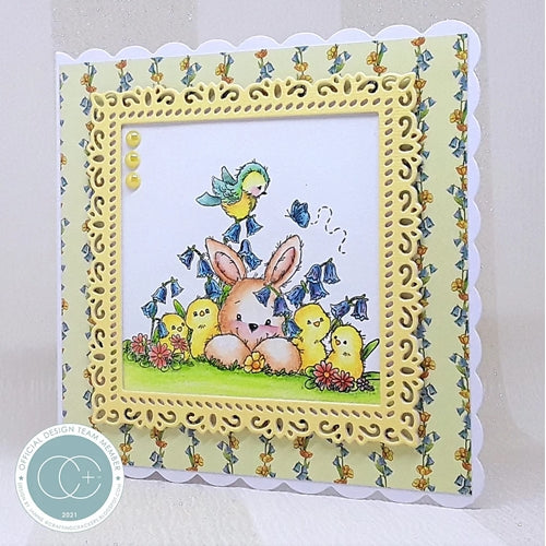 Simon Says Stamp! Craft Consortium BLUEBELLS AND BUTTERCUPS CHICKS Clear Stamps CCSTMP056*