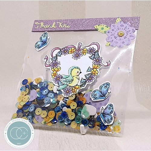 Simon Says Stamp! Craft Consortium BLUEBELLS AND BUTTERCUPS CHICKS Clear Stamps CCSTMP056*