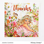 Simon Says Stamp! Whimsy Stamps FLORAL IMPRESSIONS 6 x 6 Paper Pads WSDP31